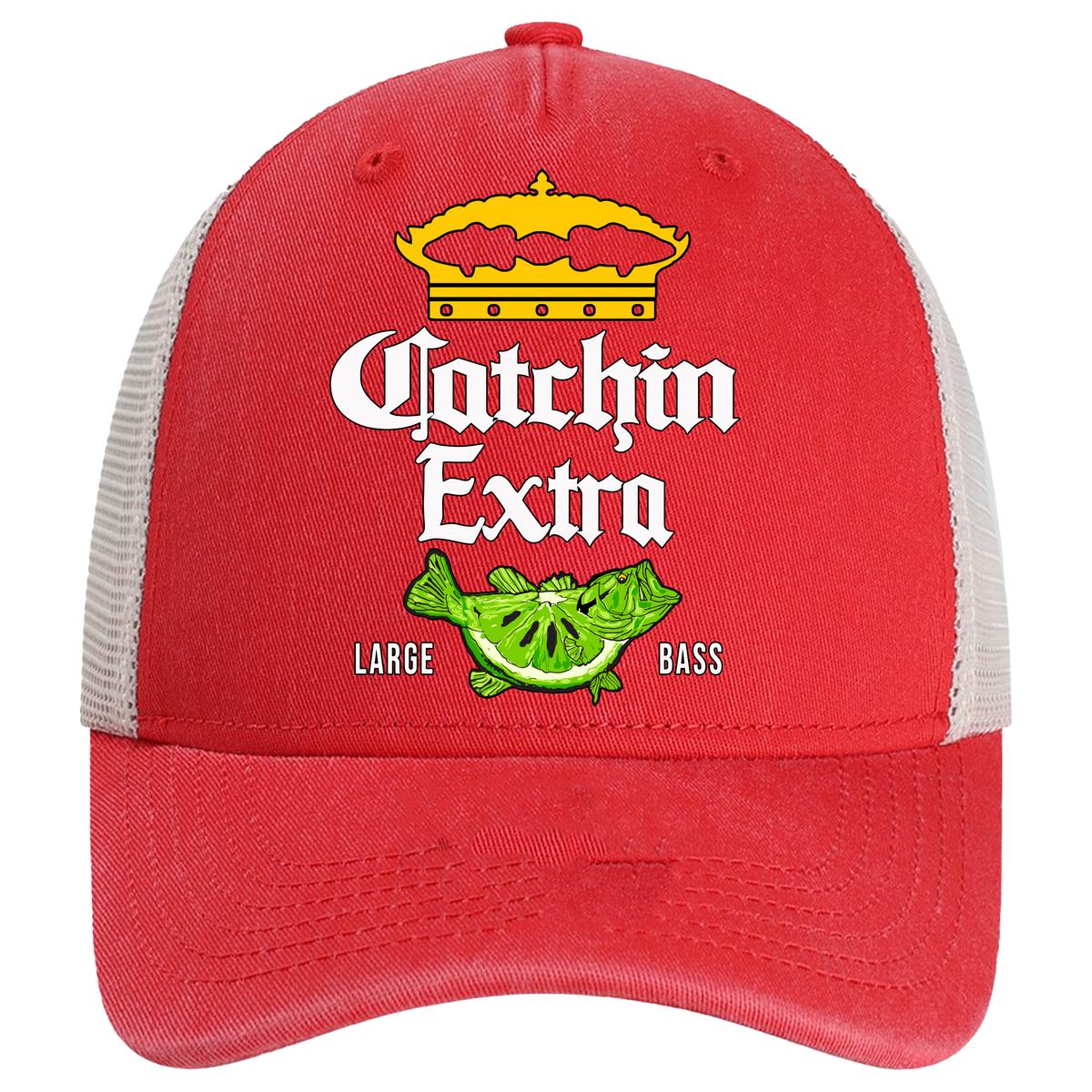 Catchin XL Bass LoGo Trucker Hats