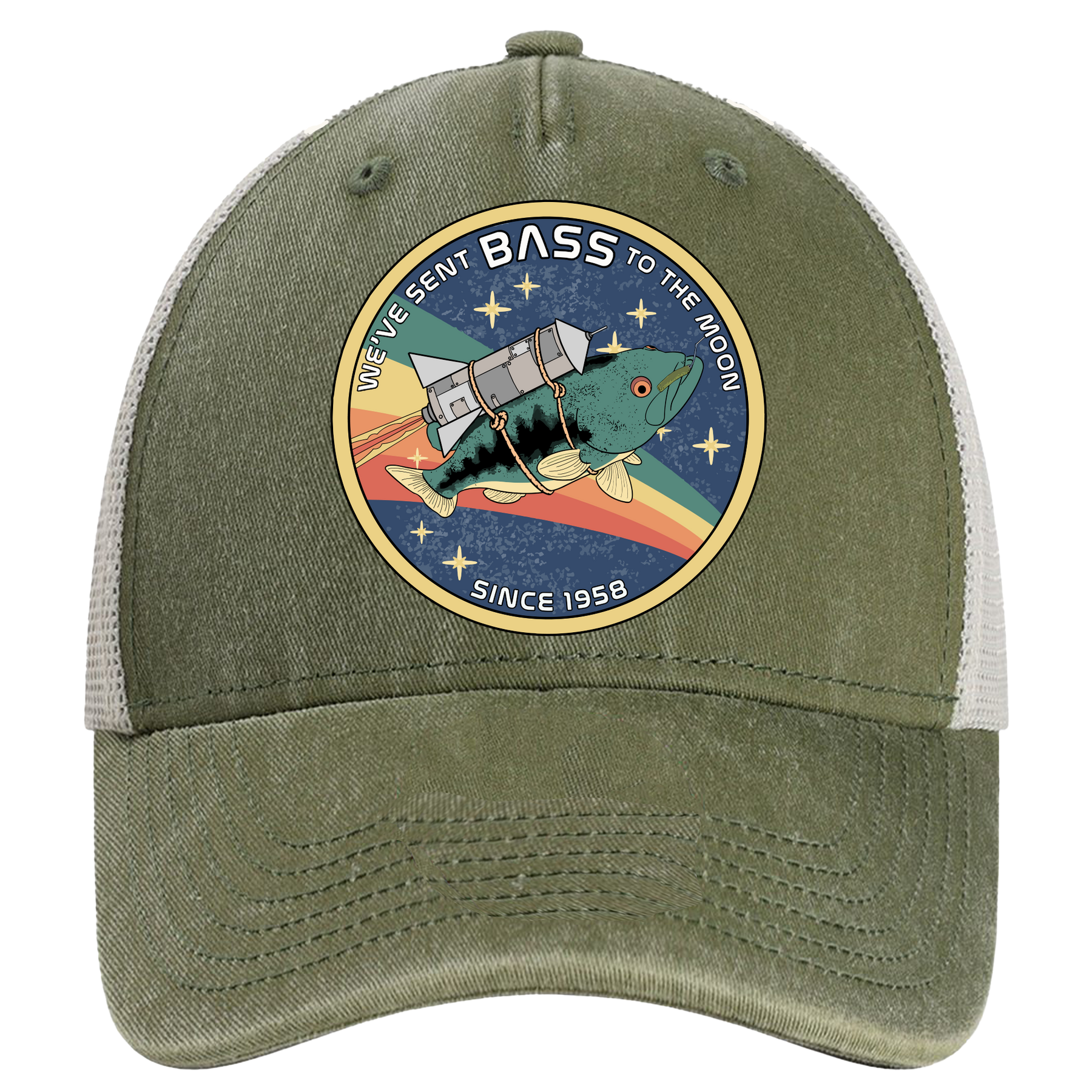 Basstronaught LoGo Trucker Hats