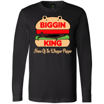 Biggin King Long Sleeve LoGo Shirts