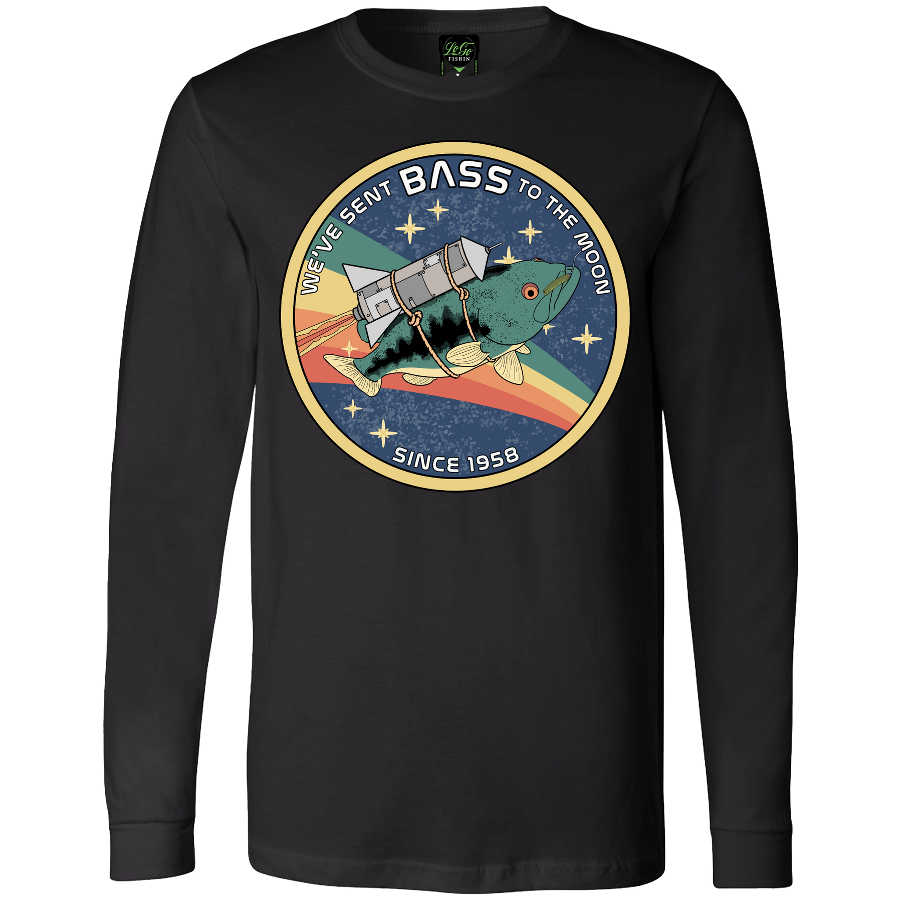 Basstronaught Long Sleeve LoGo Shirts