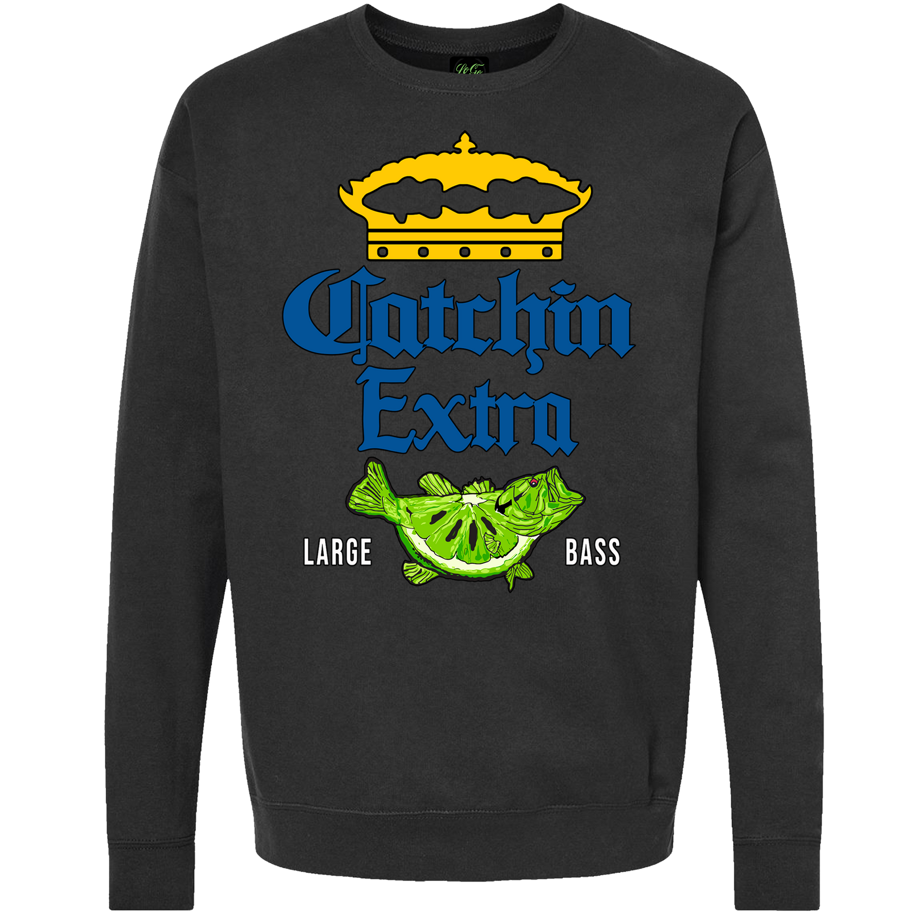 Catchin XL Bass Long Sleeve LoGo Shirts