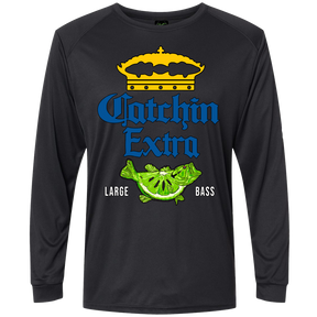 Catchin XL Bass Long Sleeve LoGo Shirts