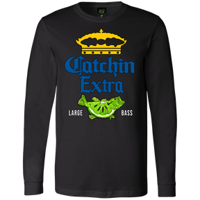 Catchin XL Bass Long Sleeve LoGo Shirts