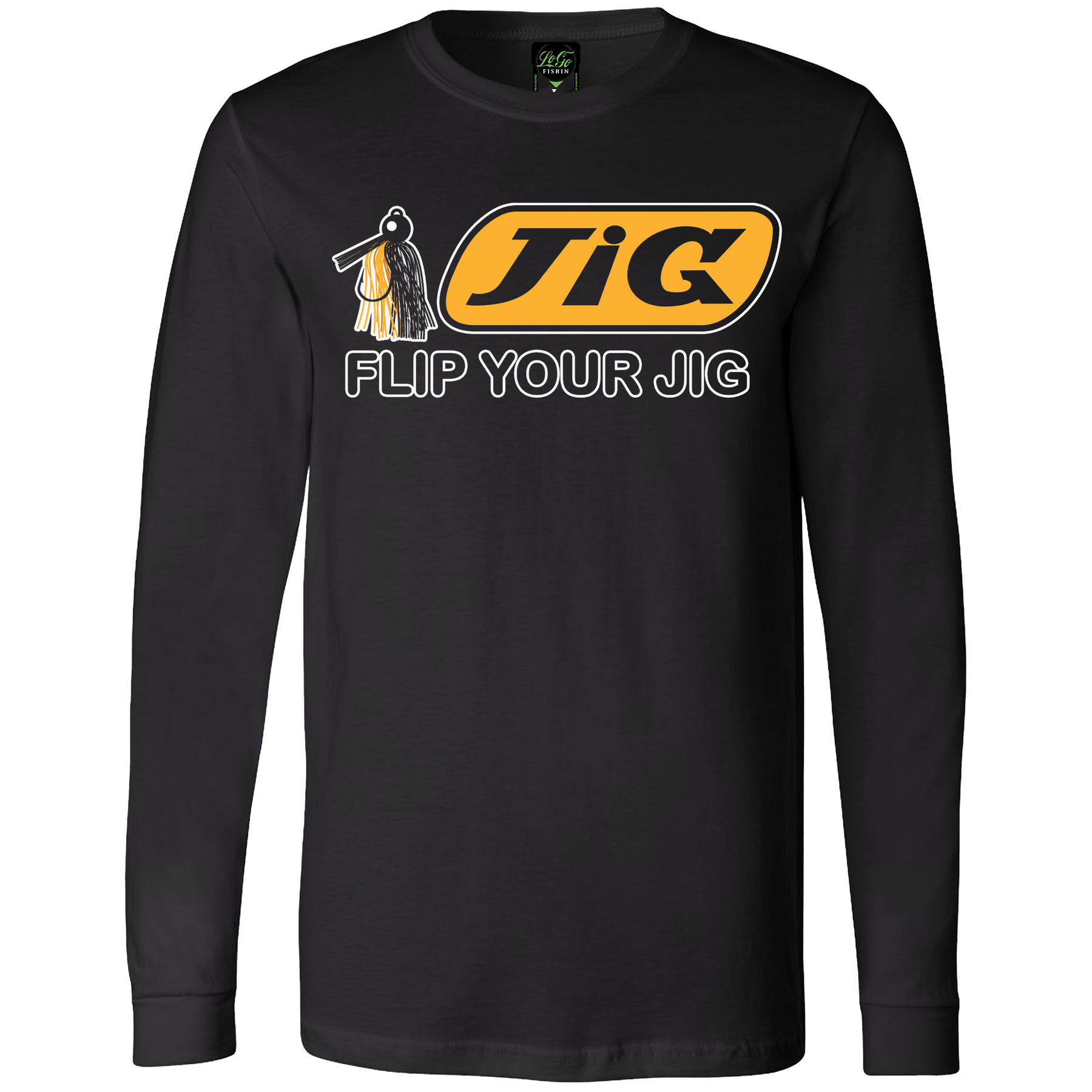 Flip Your Jig LoGo Long Sleeve Shirts