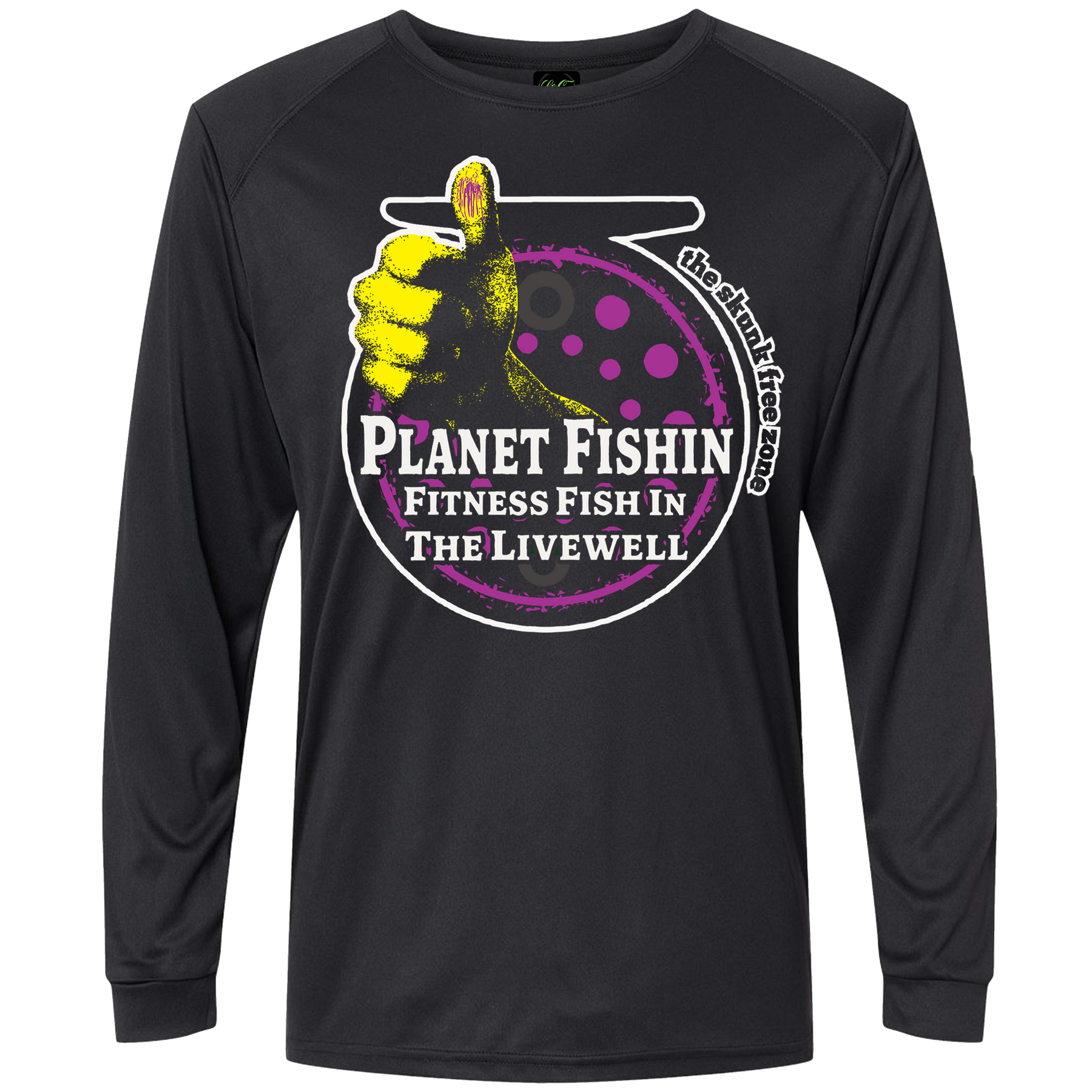 Planet Fishin LoGo Long Sleeve Shirts