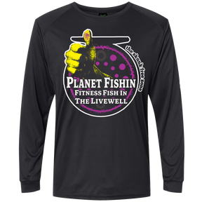 Planet Fishin LoGo Long Sleeve Shirts