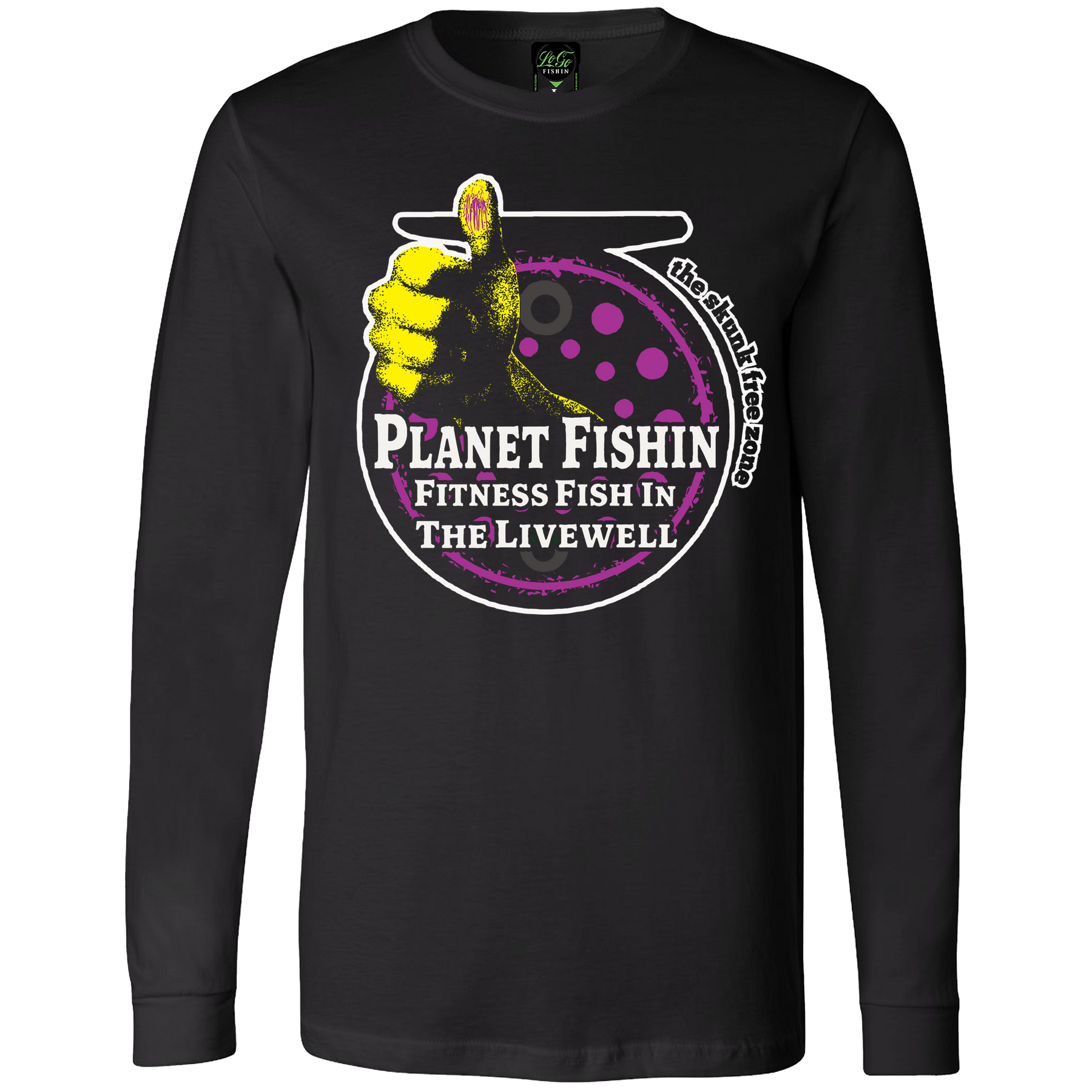 Planet Fishin LoGo Long Sleeve Shirts