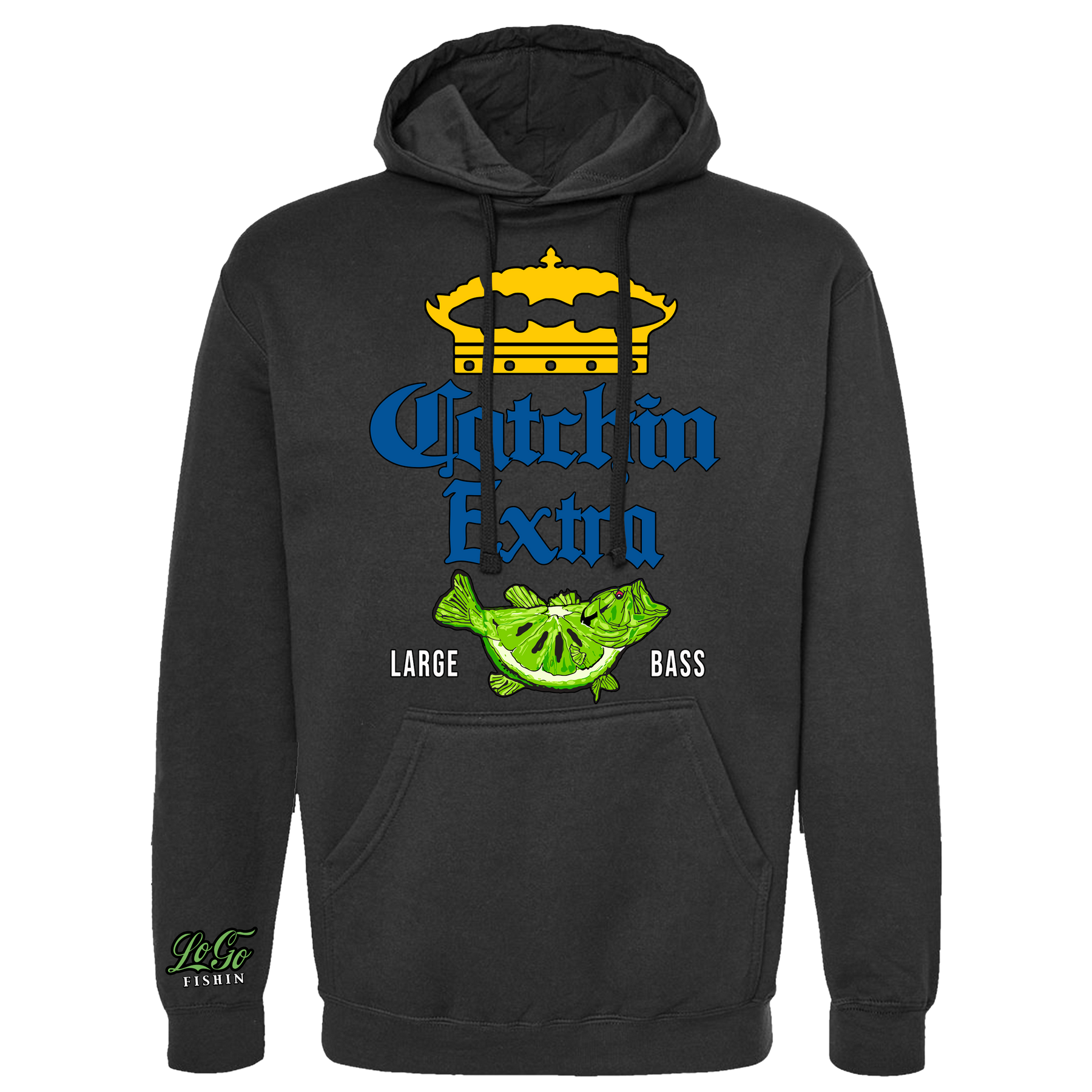 Catchin XL Bass LoGo Hoodie
