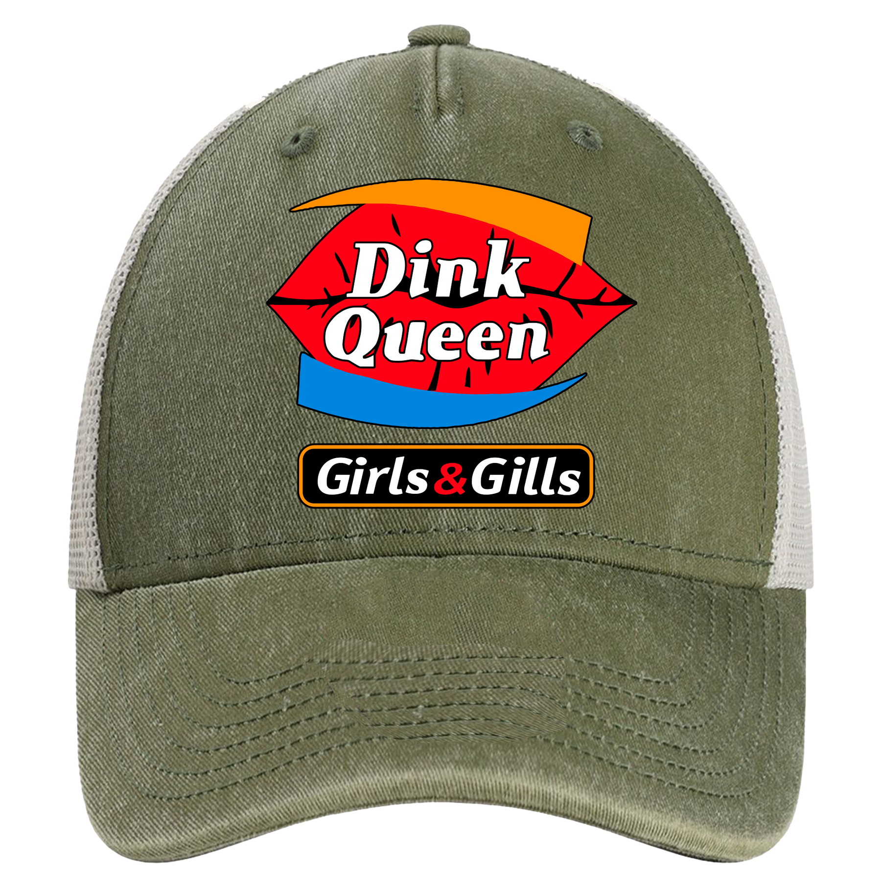 Dink Queen LoGo Trucker Hats