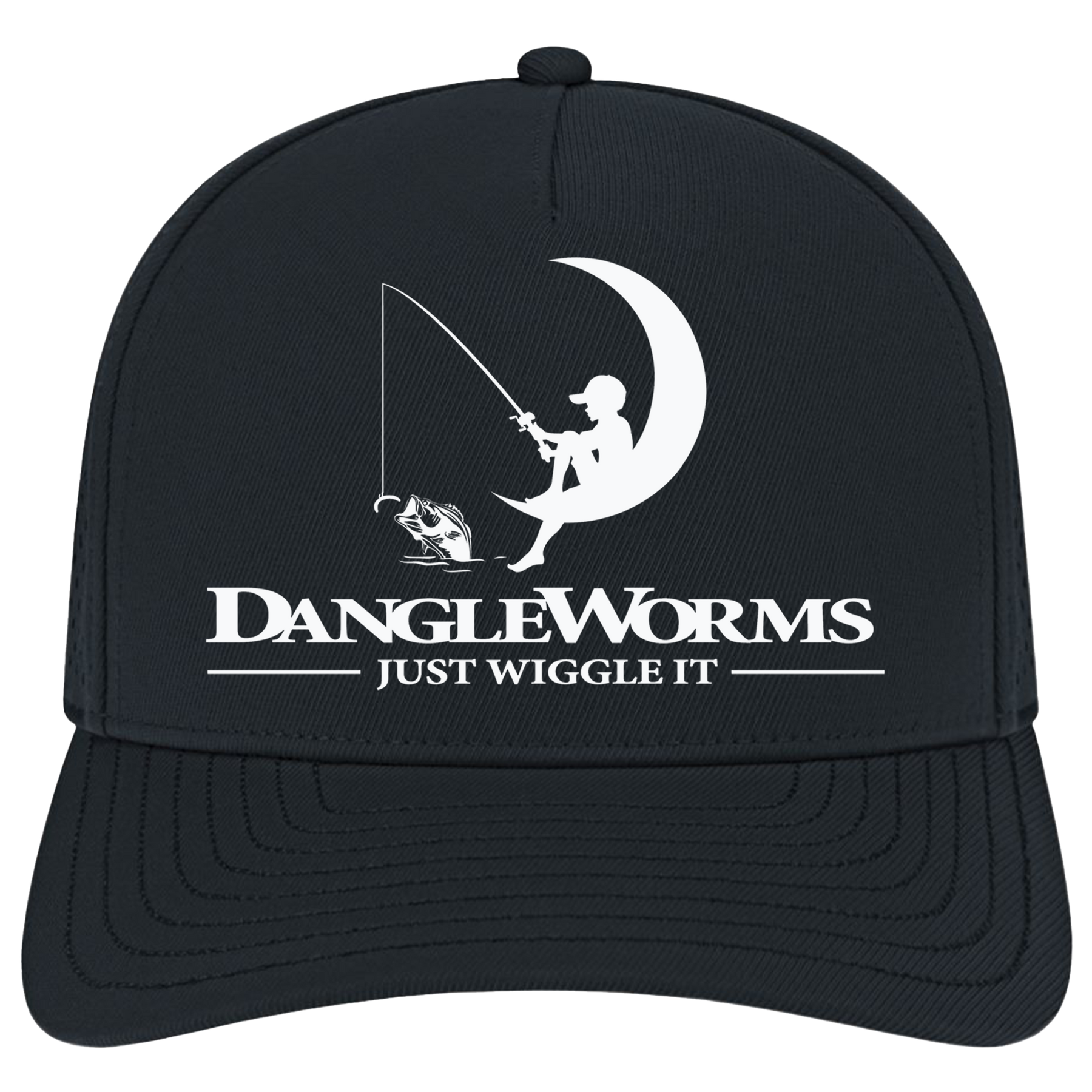 Dangle Worms LoGo Dad Caps