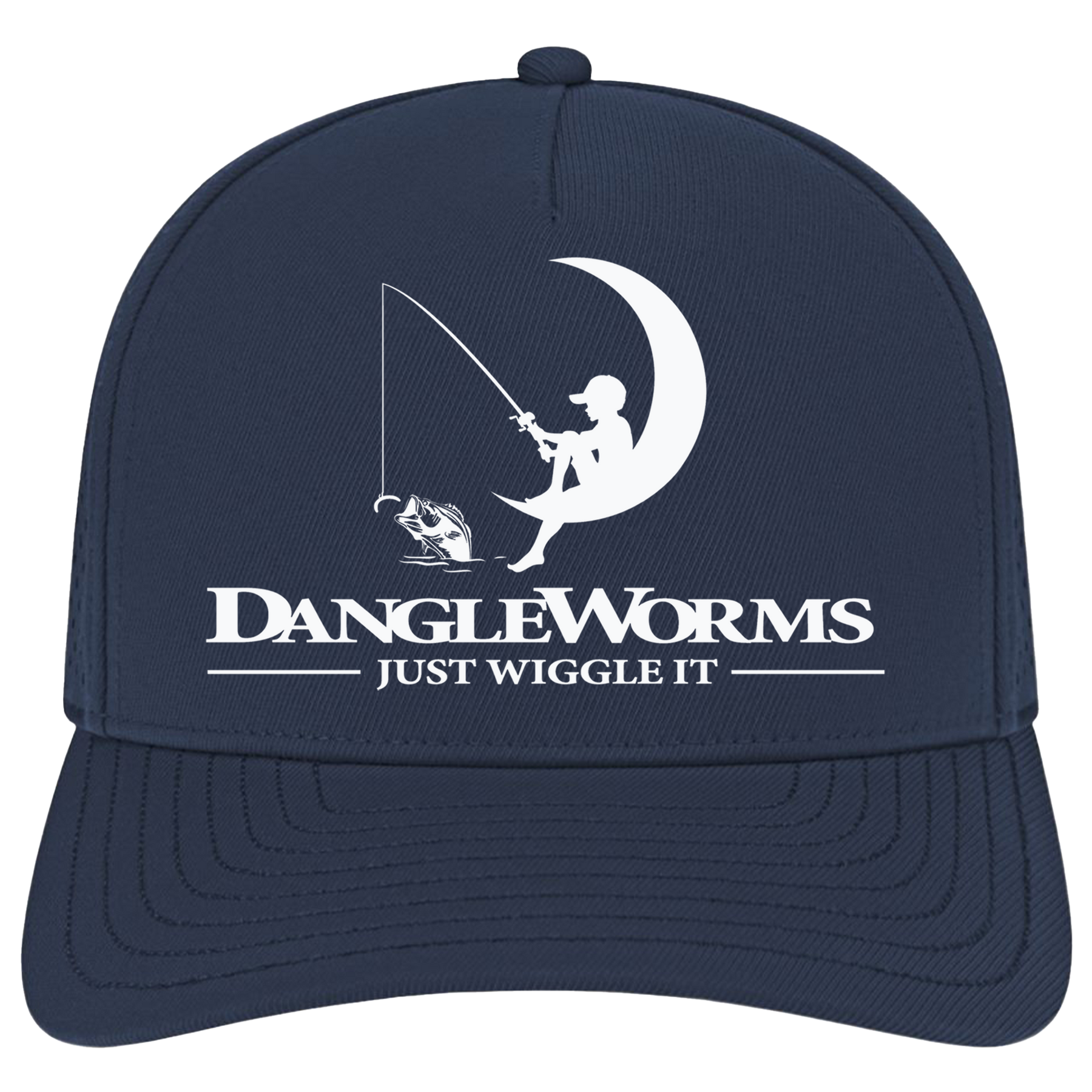 Dangle Worms LoGo Dad Caps