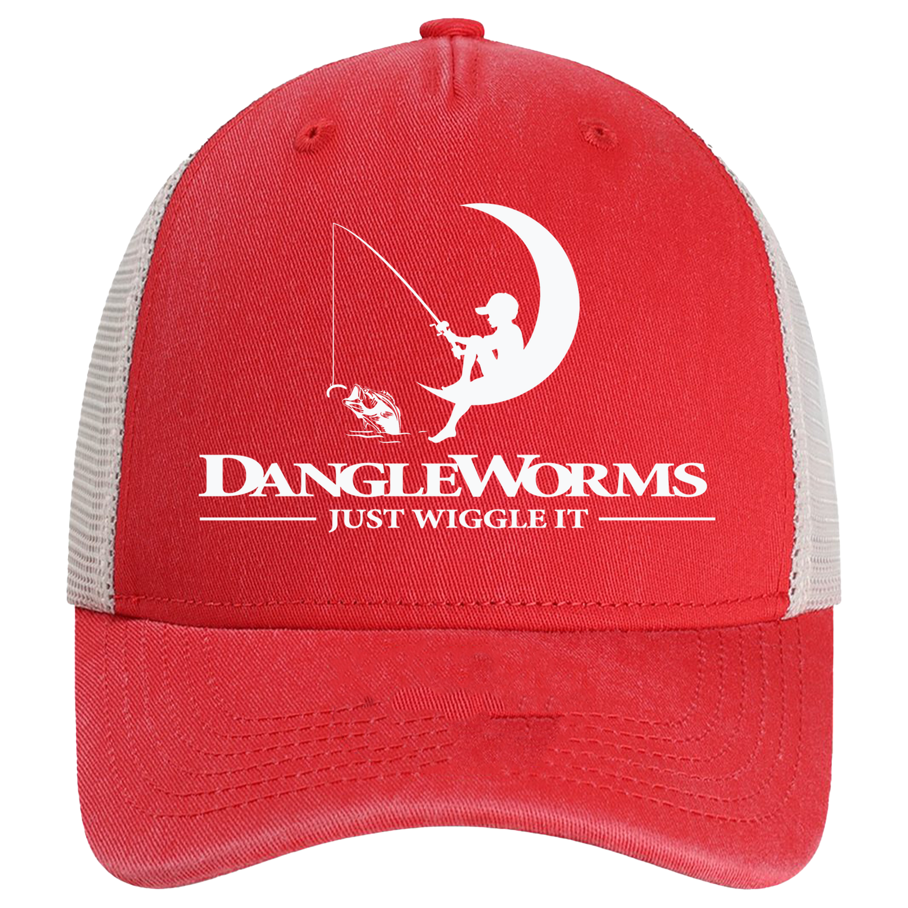 Dangle Worms LoGo Trucker Hats