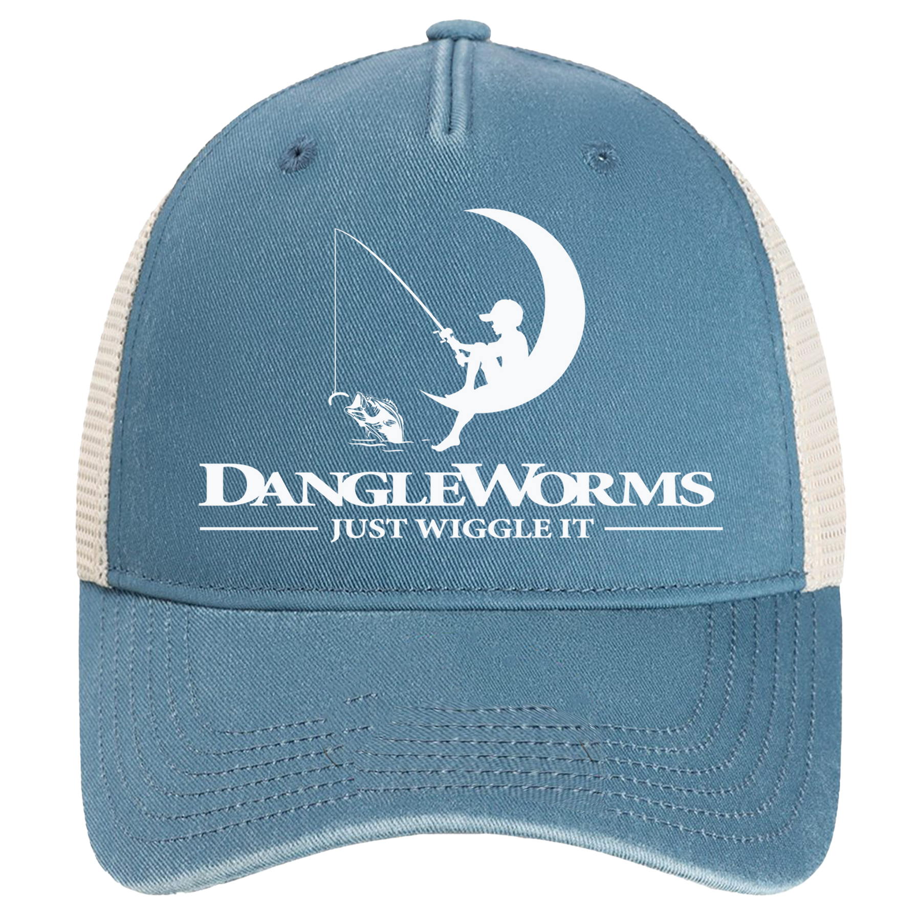 Dangle Worms LoGo Trucker Hats