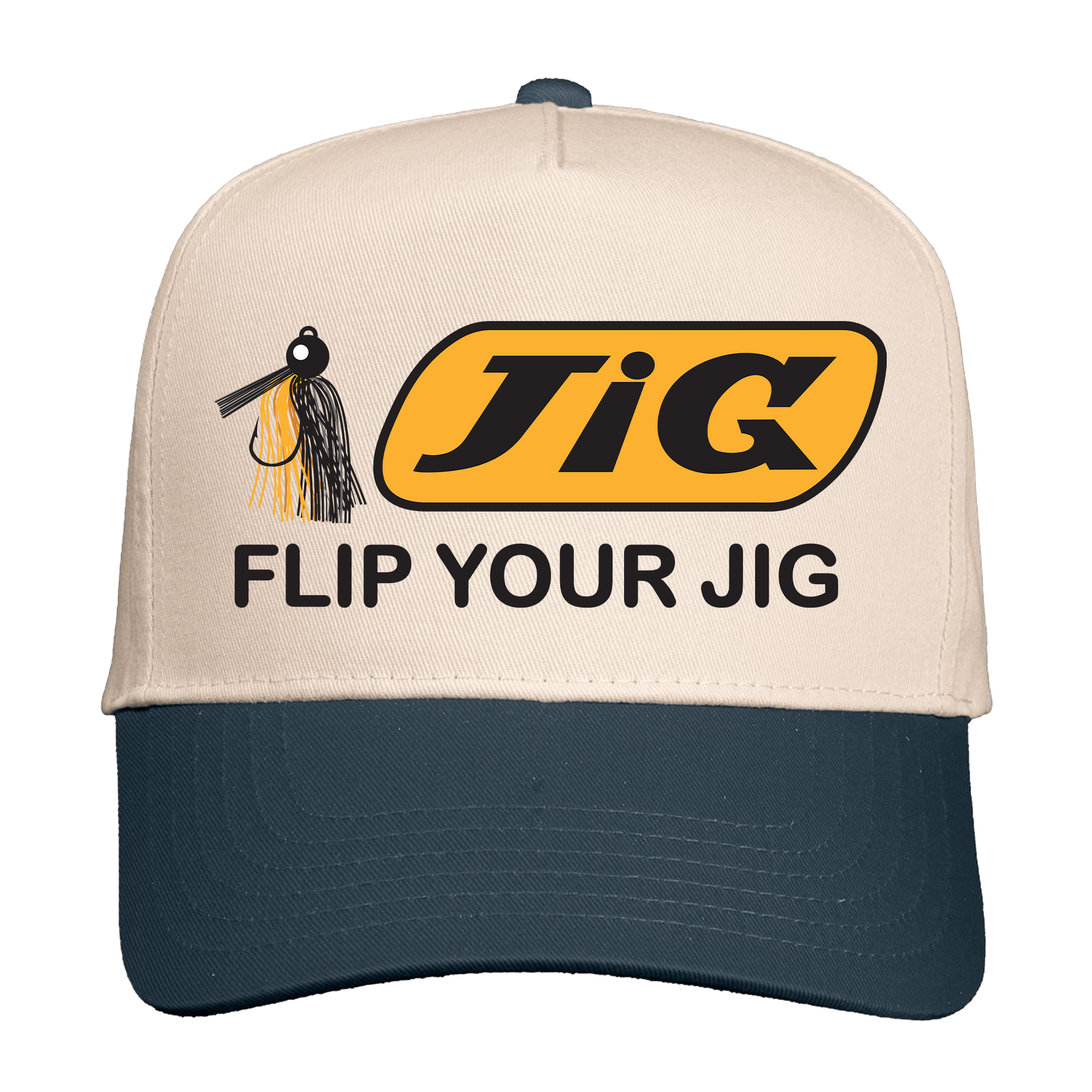 Flip Your Jig LoGo Dad Caps