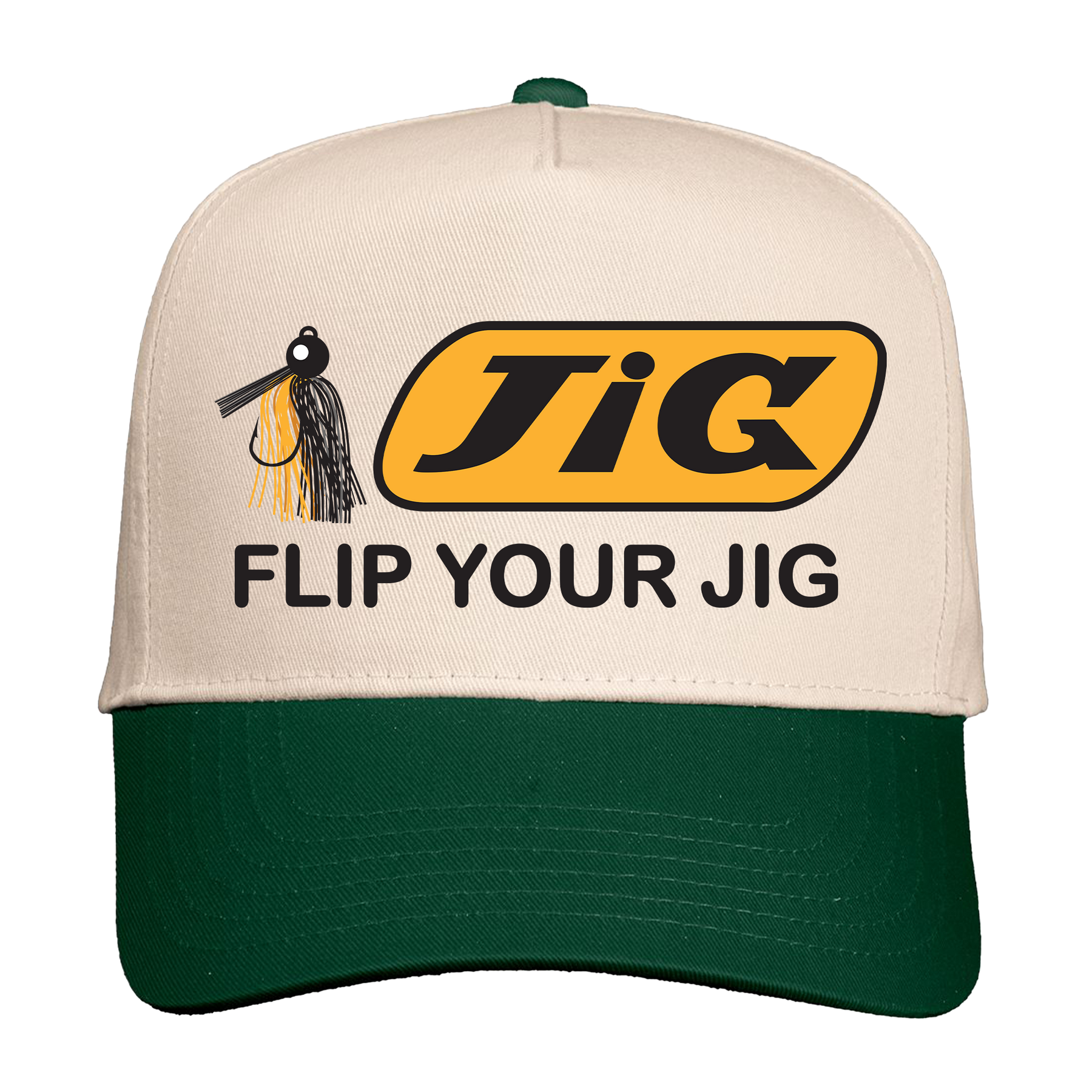 Flip Your Jig LoGo Dad Caps