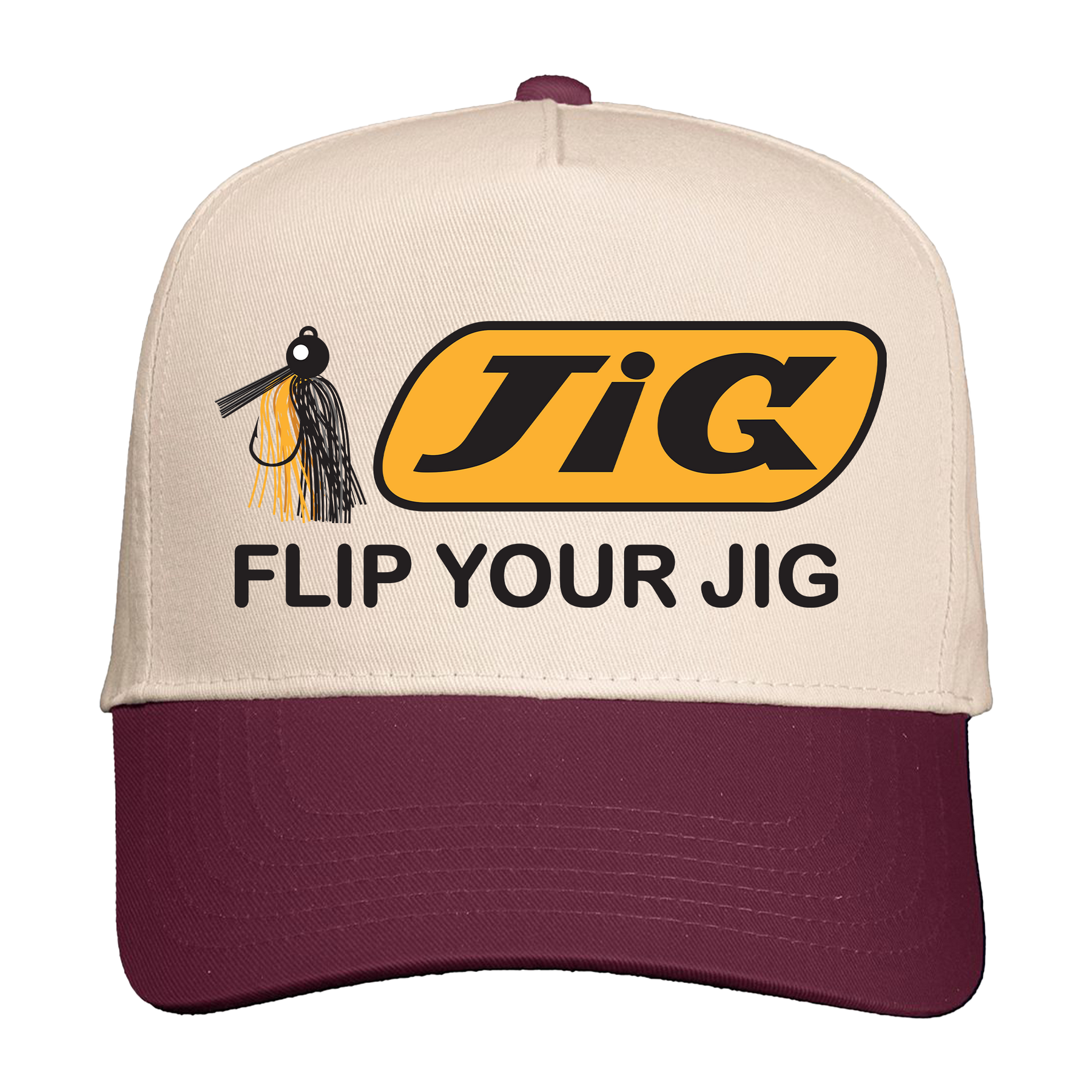Flip Your Jig LoGo Dad Caps
