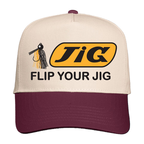 Flip Your Jig LoGo Dad Caps