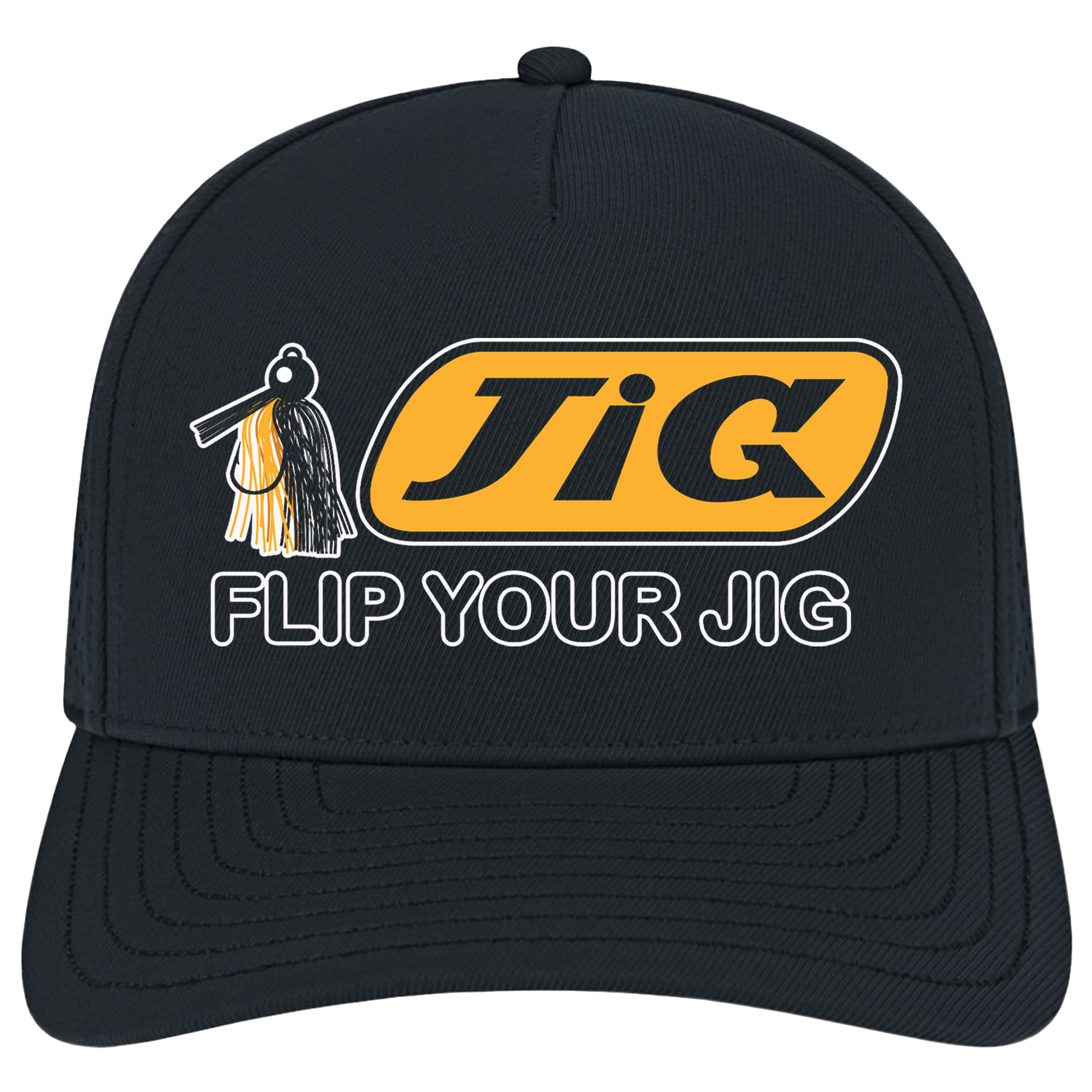 Flip Your Jig LoGo Dad Caps