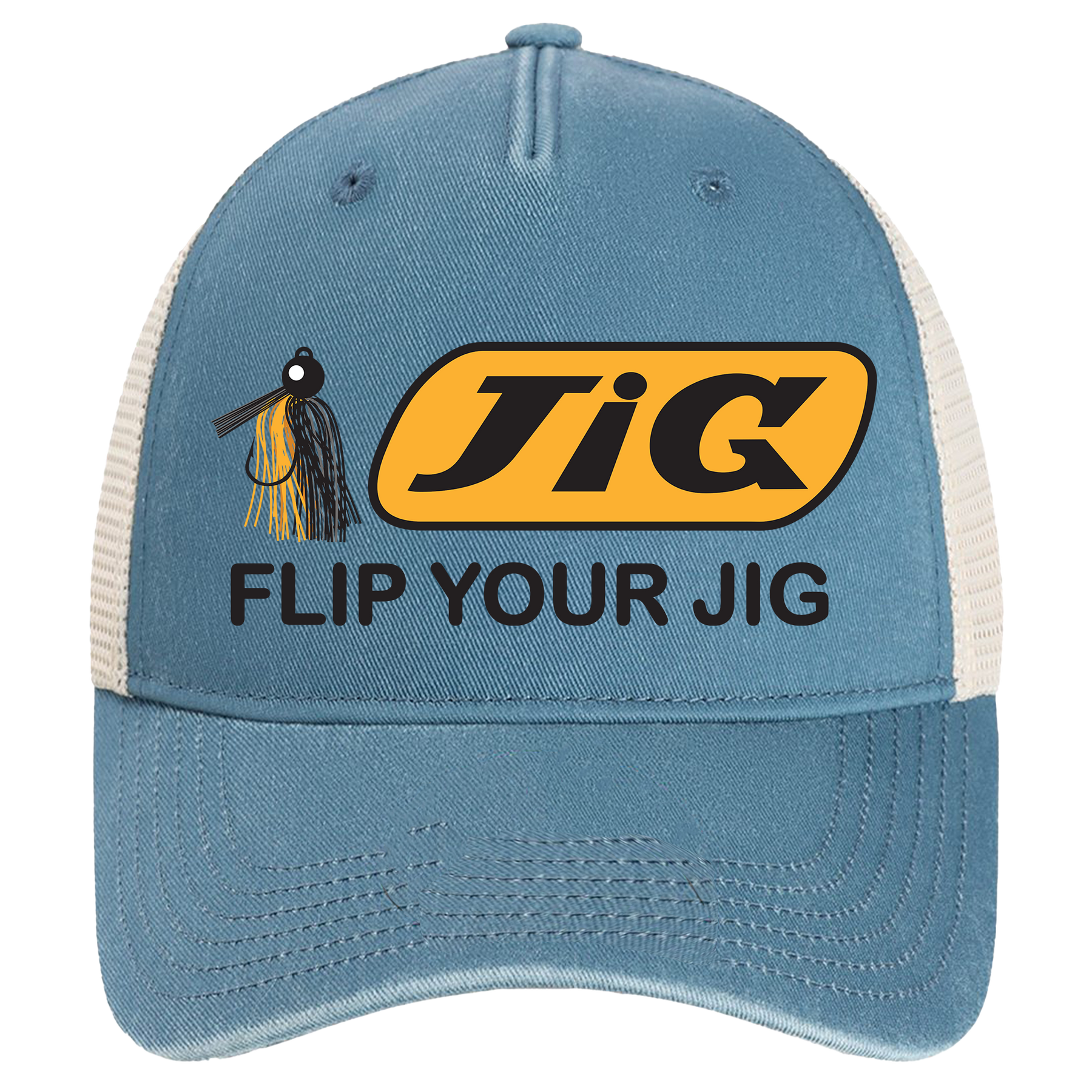 Flip Your Jig LoGo Trucker Hats
