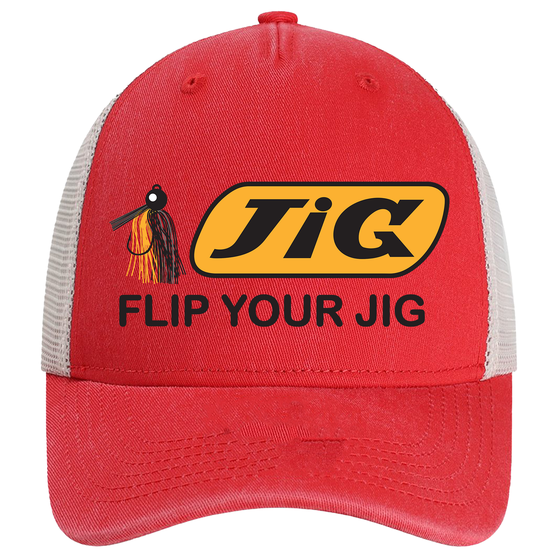 Flip Your Jig LoGo Trucker Hats