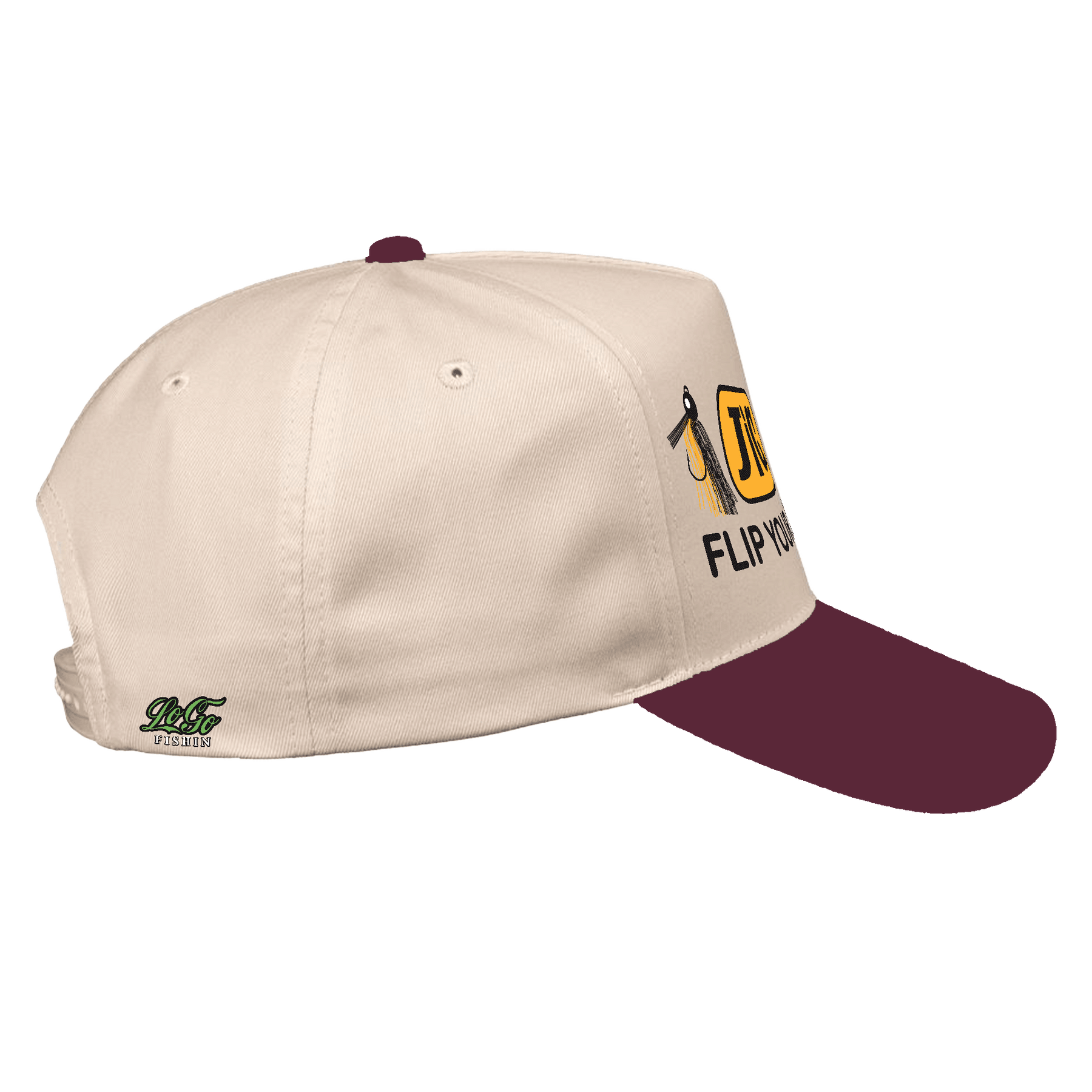 Flip Your Jig LoGo Dad Caps