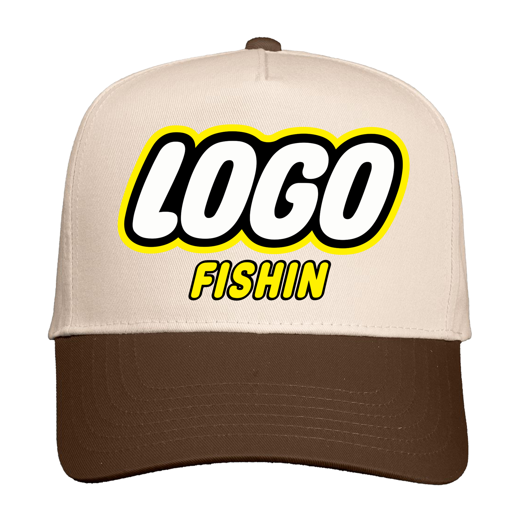 LEGO Fishin LoGo Dad Caps