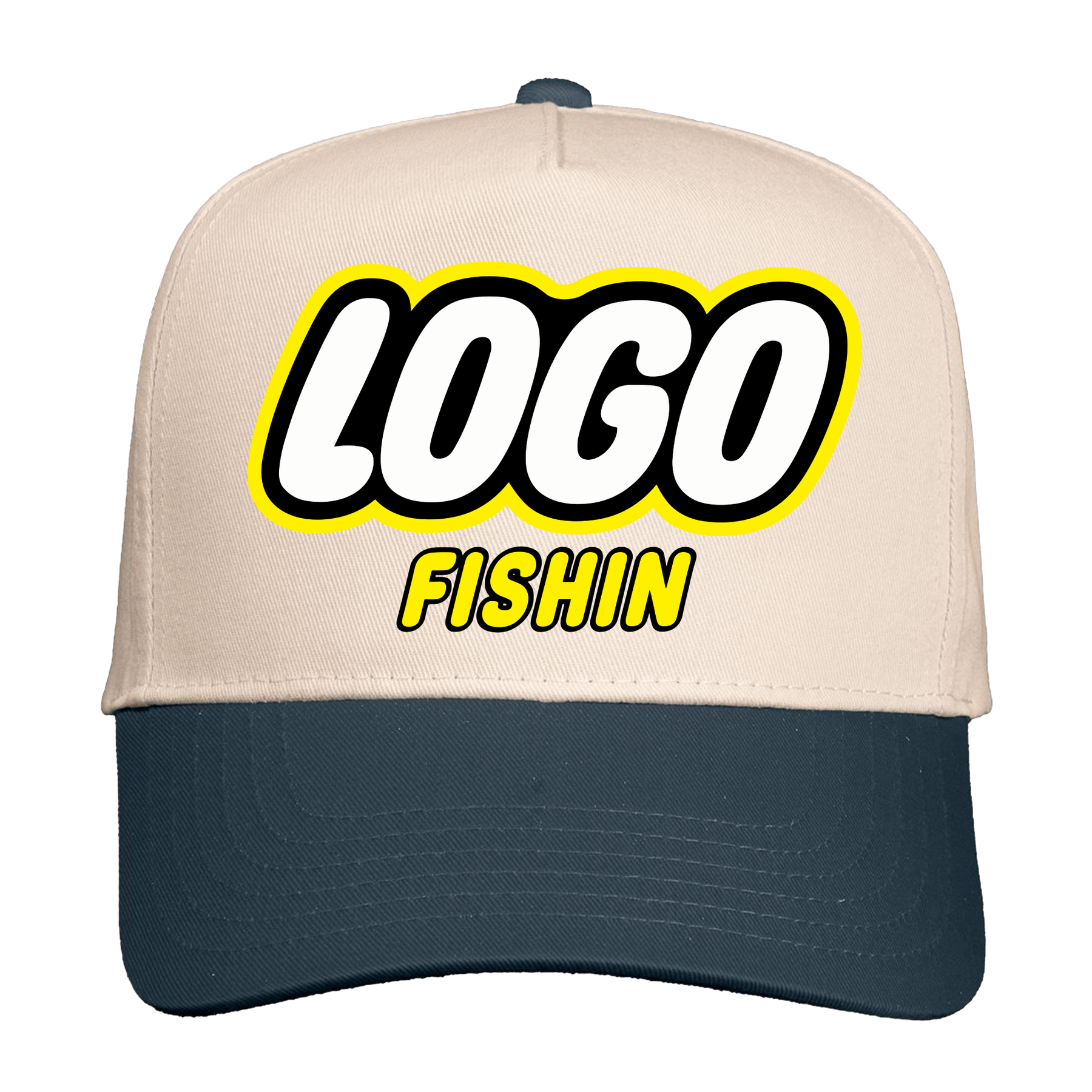 LEGO Fishin LoGo Dad Caps