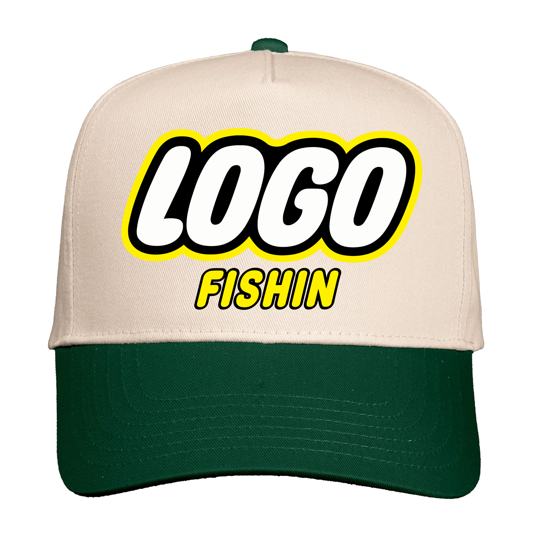 LEGO Fishin LoGo Dad Caps
