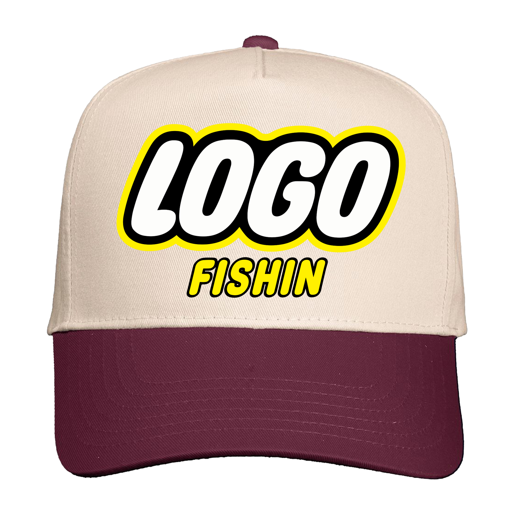 LEGO Fishin LoGo Dad Caps