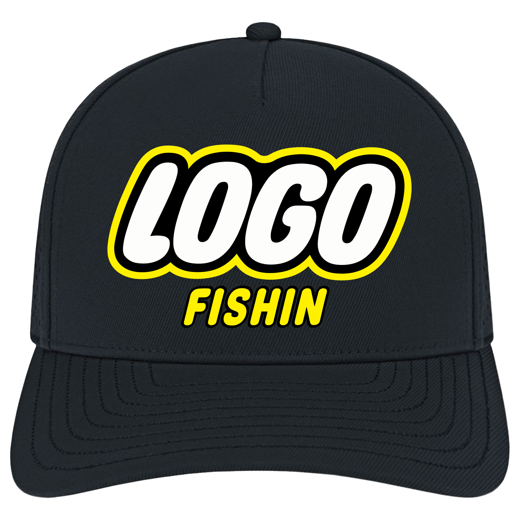 LEGO Fishin LoGo Dad Caps