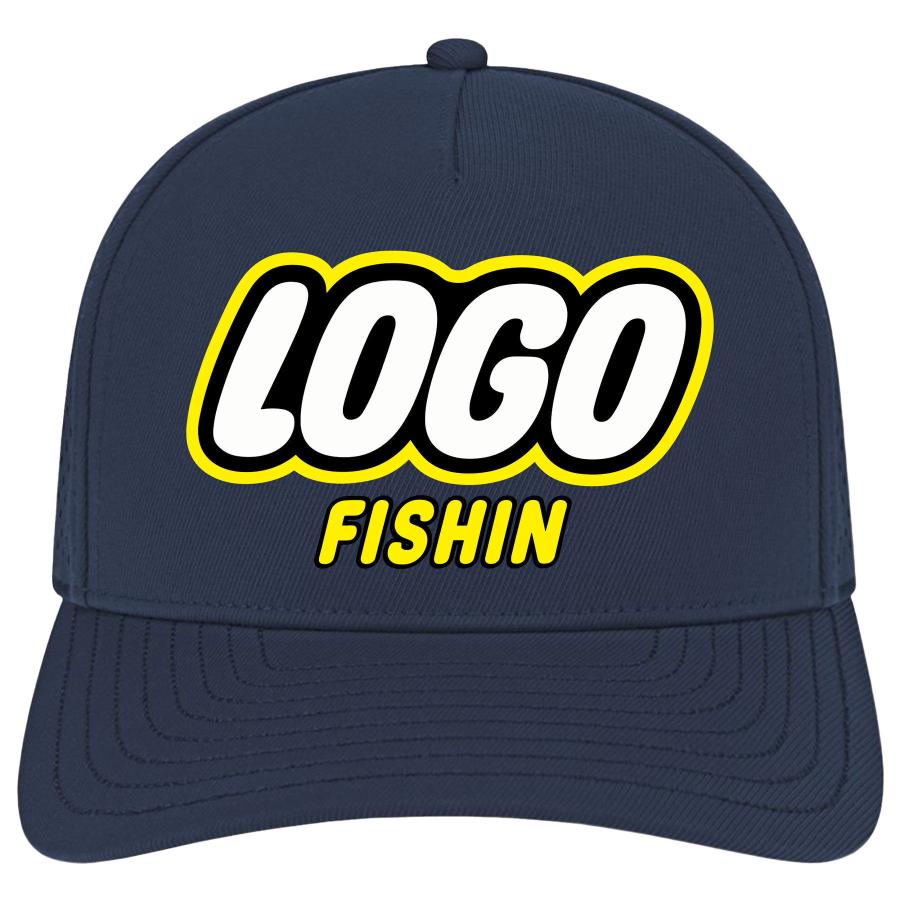 LEGO Fishin LoGo Dad Caps