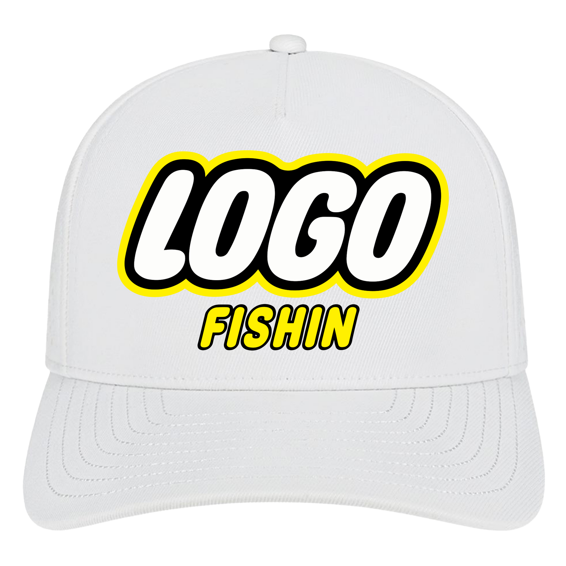LEGO Fishin LoGo Dad Caps