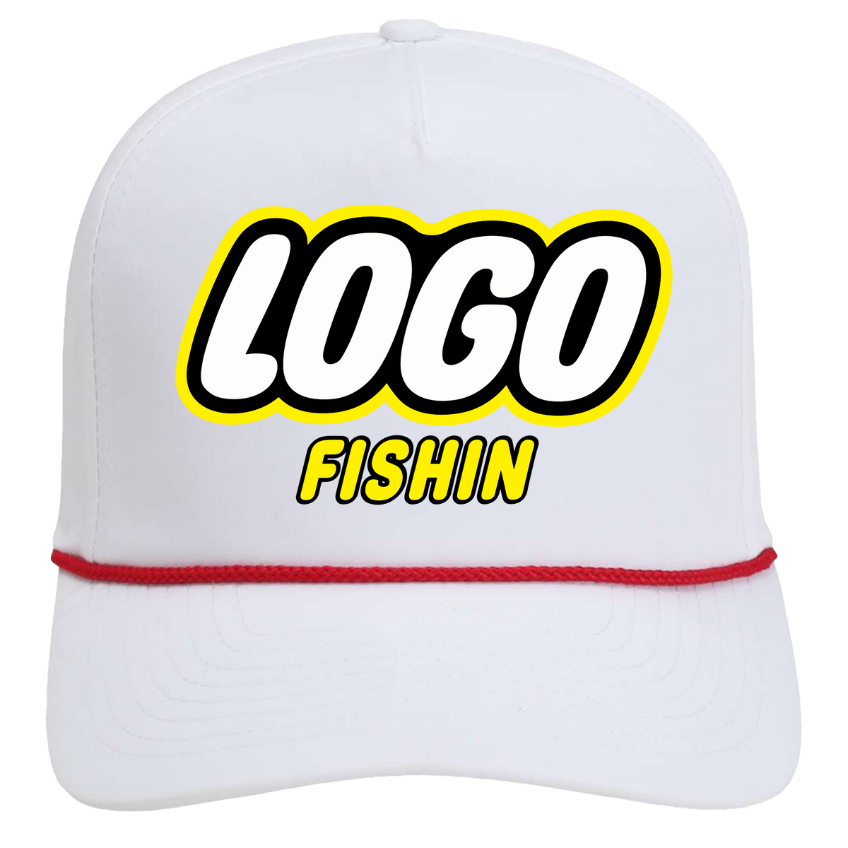 LEGO Fishin LoGo Dad Caps