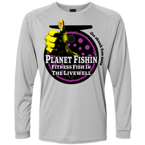 Planet Fishin LoGo Long Sleeve Shirts