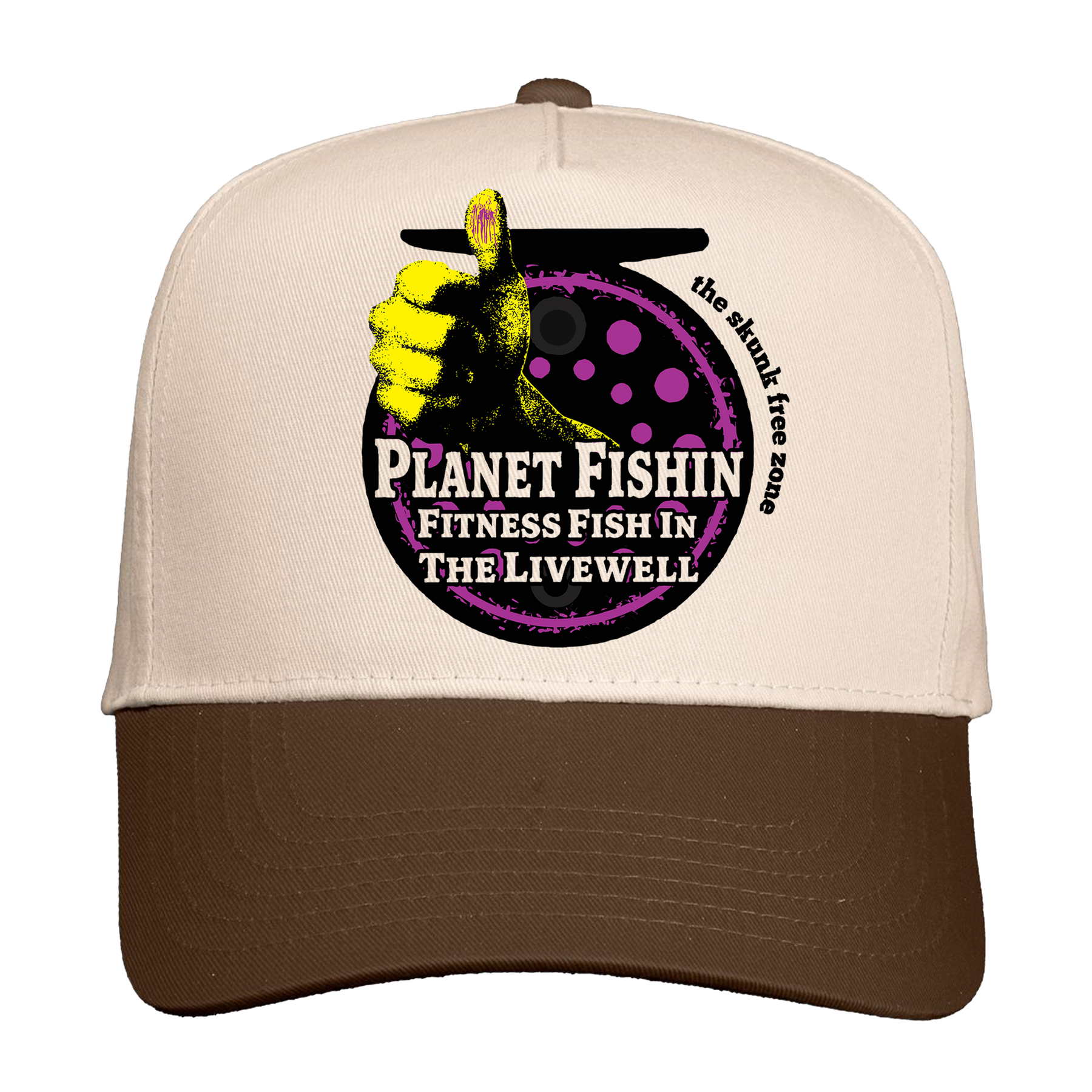 Planet Fishin LoGo Dad Caps