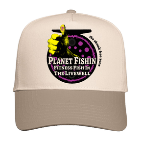 Planet Fishin LoGo Dad Caps