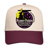 Planet Fishin LoGo Dad Caps