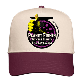 Planet Fishin LoGo Dad Caps