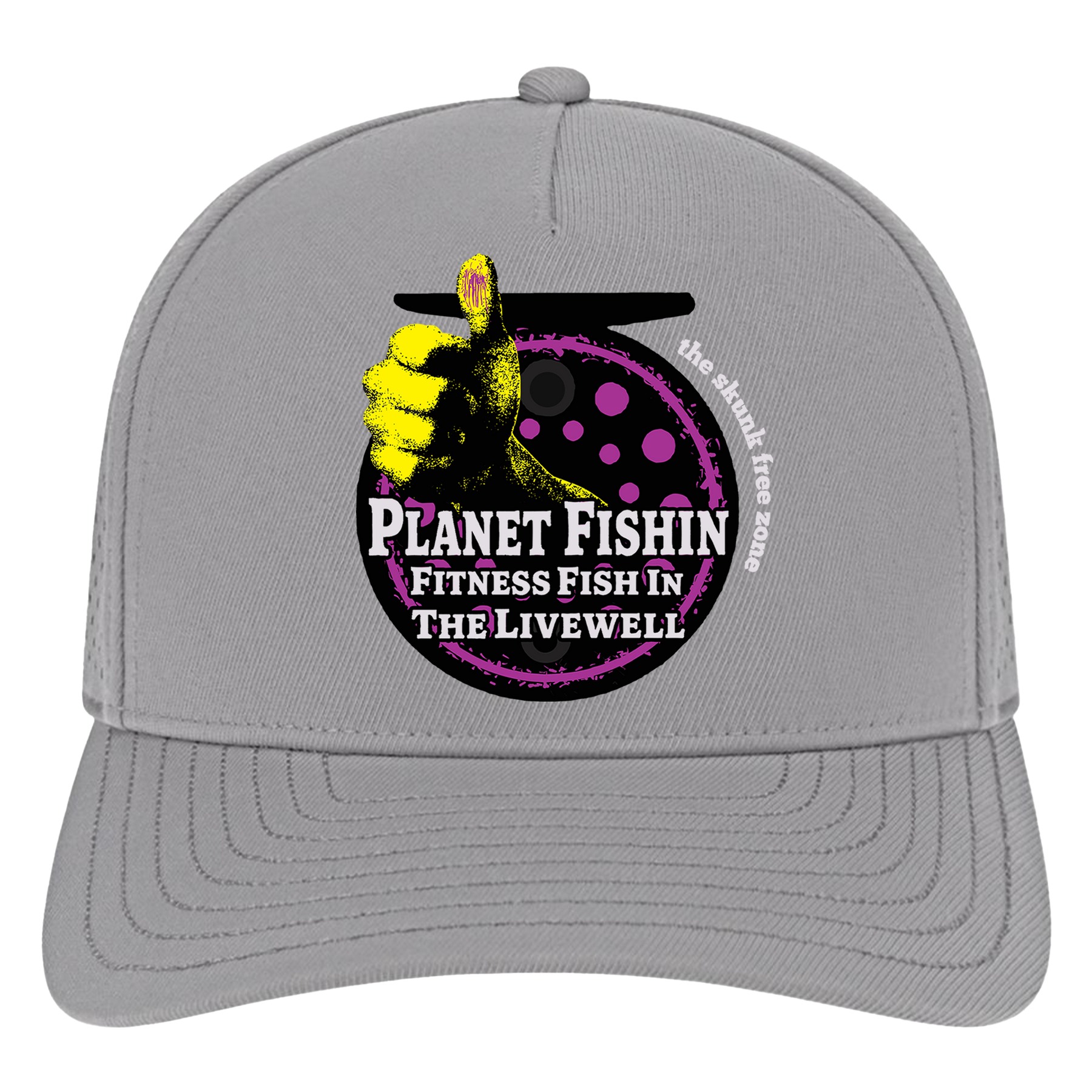 Planet Fishin LoGo Dad Caps