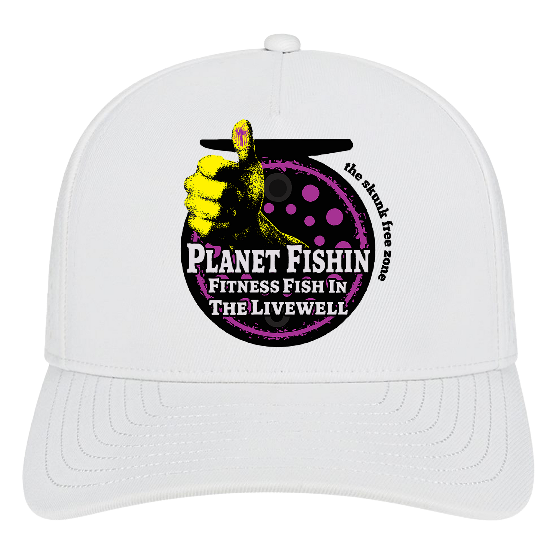 Planet Fishin LoGo Dad Caps