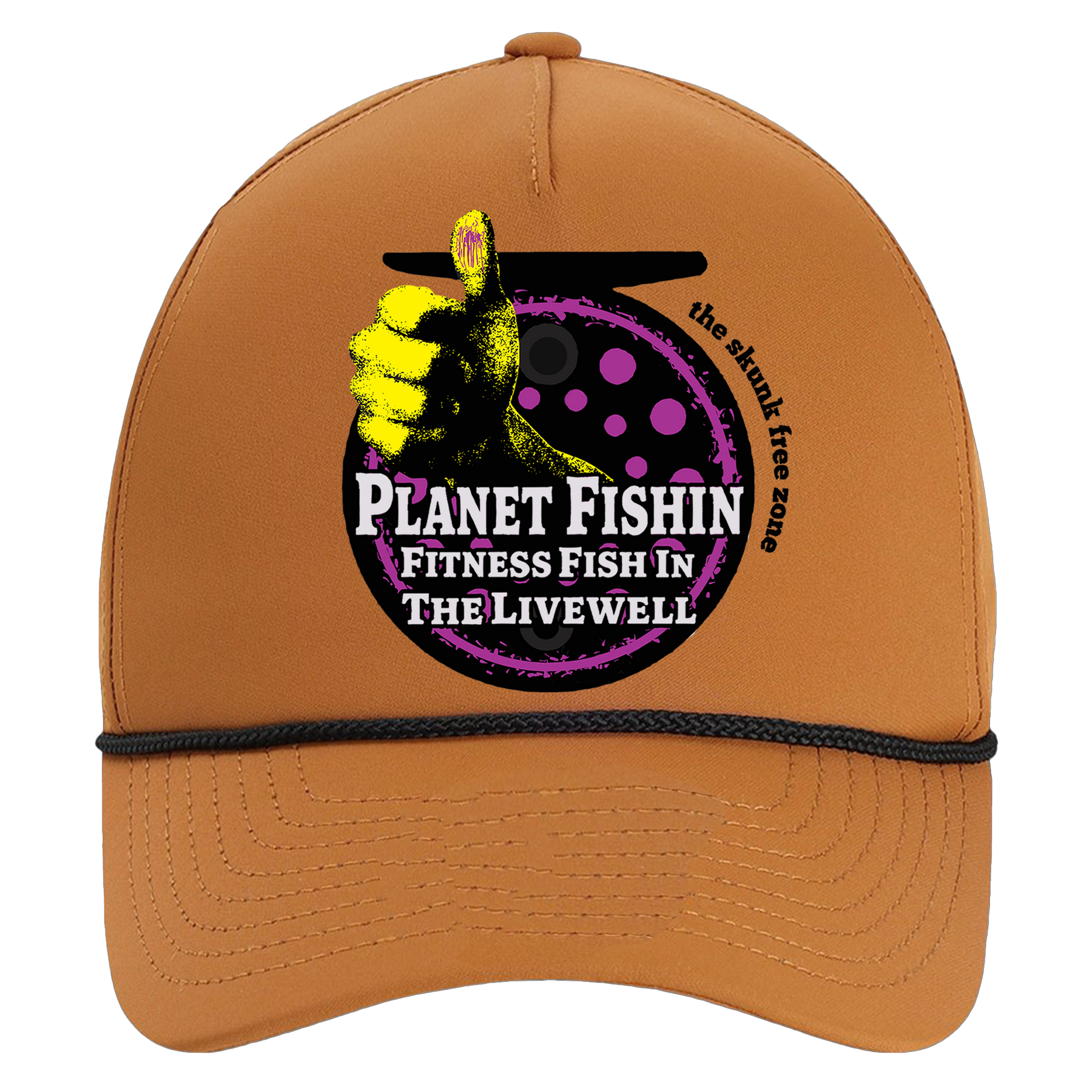 Planet Fishin LoGo Dad Caps