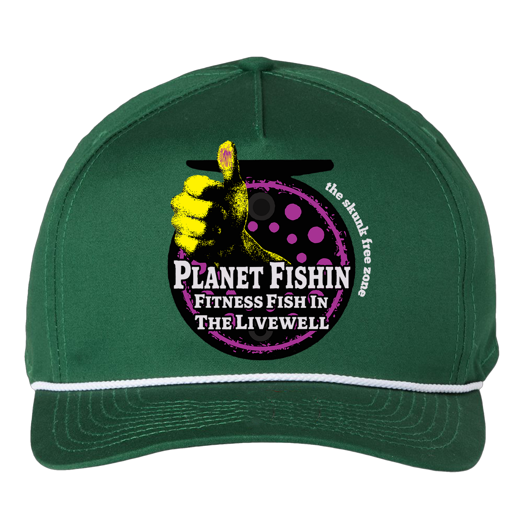 Planet Fishin LoGo Dad Caps