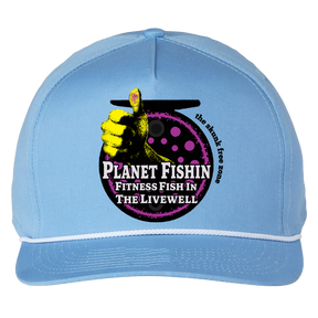 Planet Fishin LoGo Dad Caps