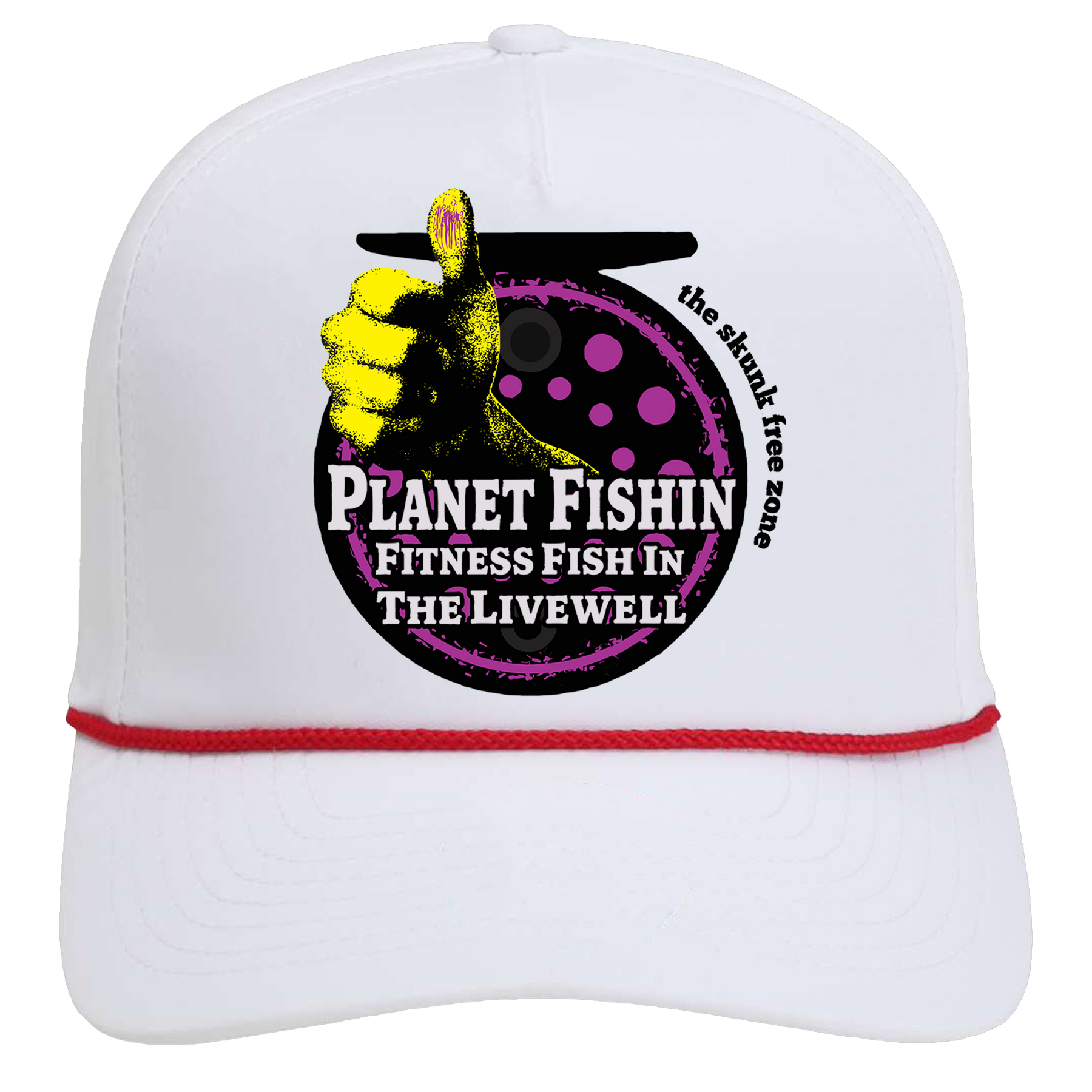 Planet Fishin LoGo Dad Caps