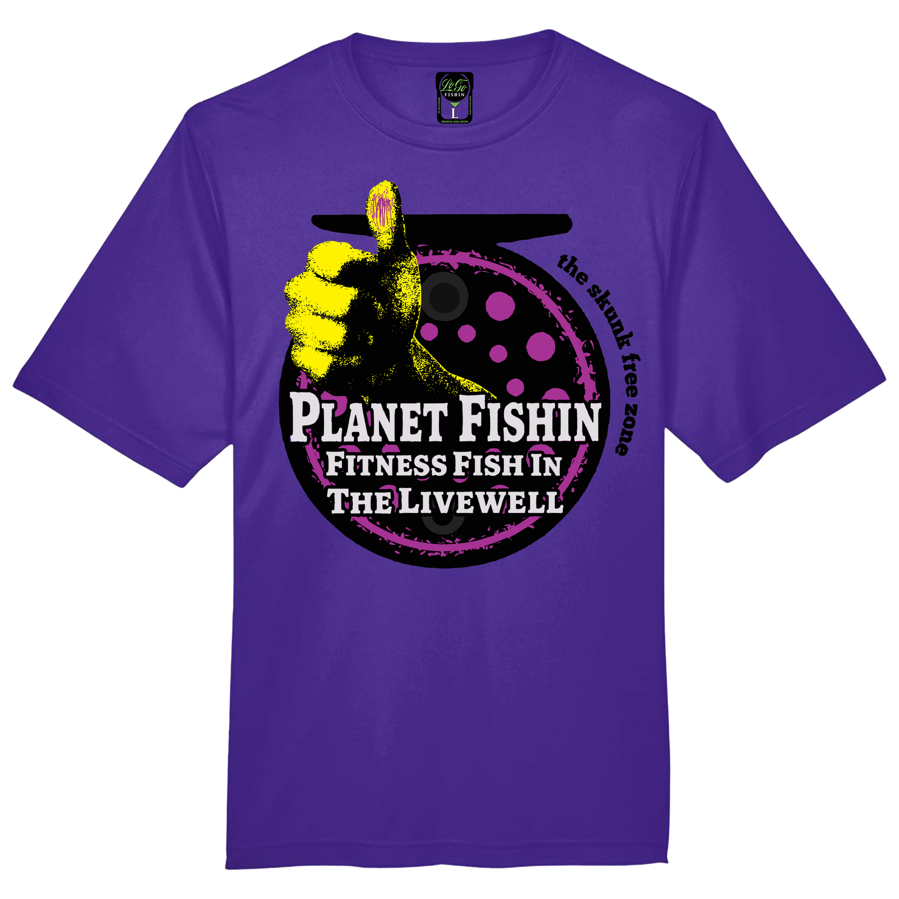 Planet Fishin LoGo T-shirt