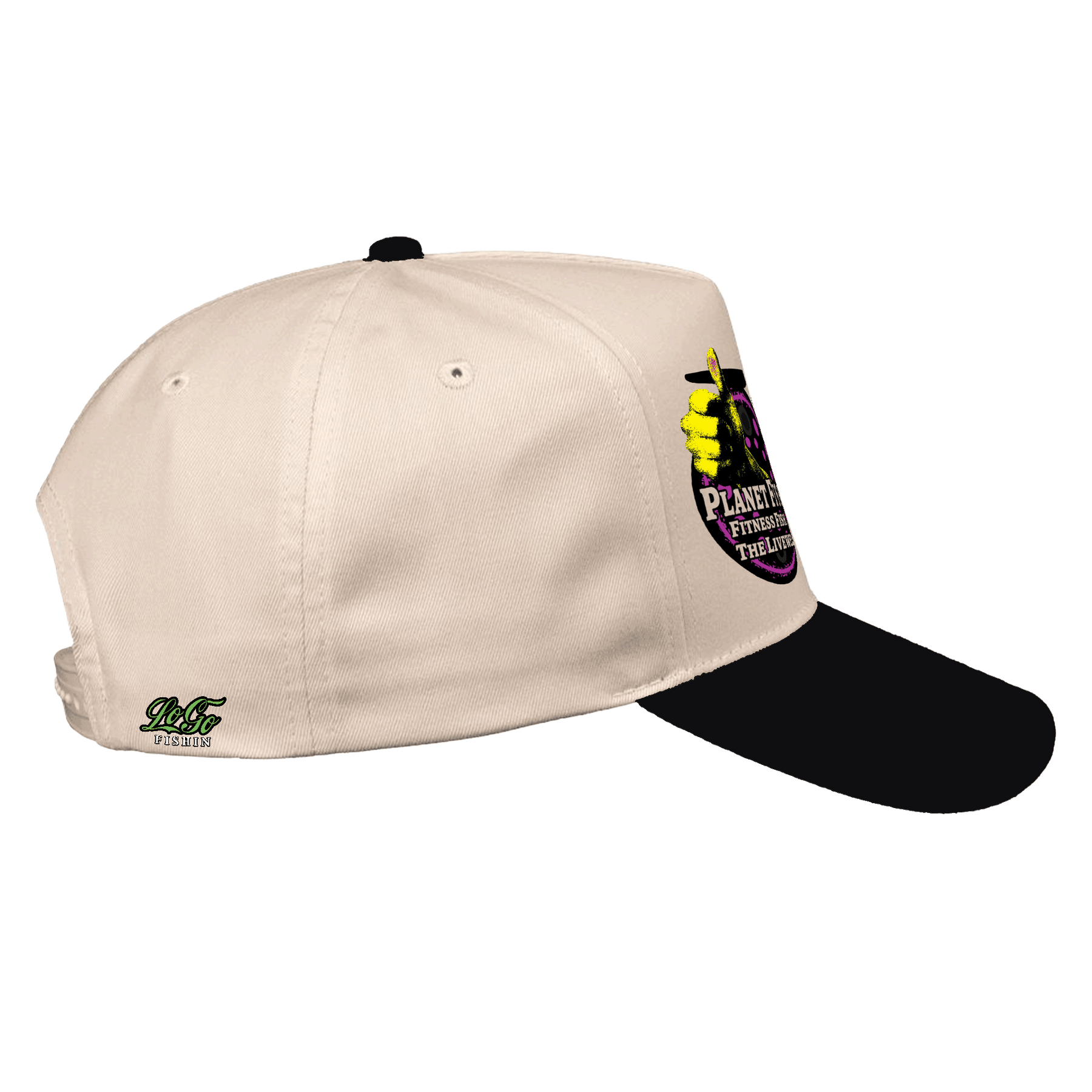 Planet Fishin LoGo Dad Caps