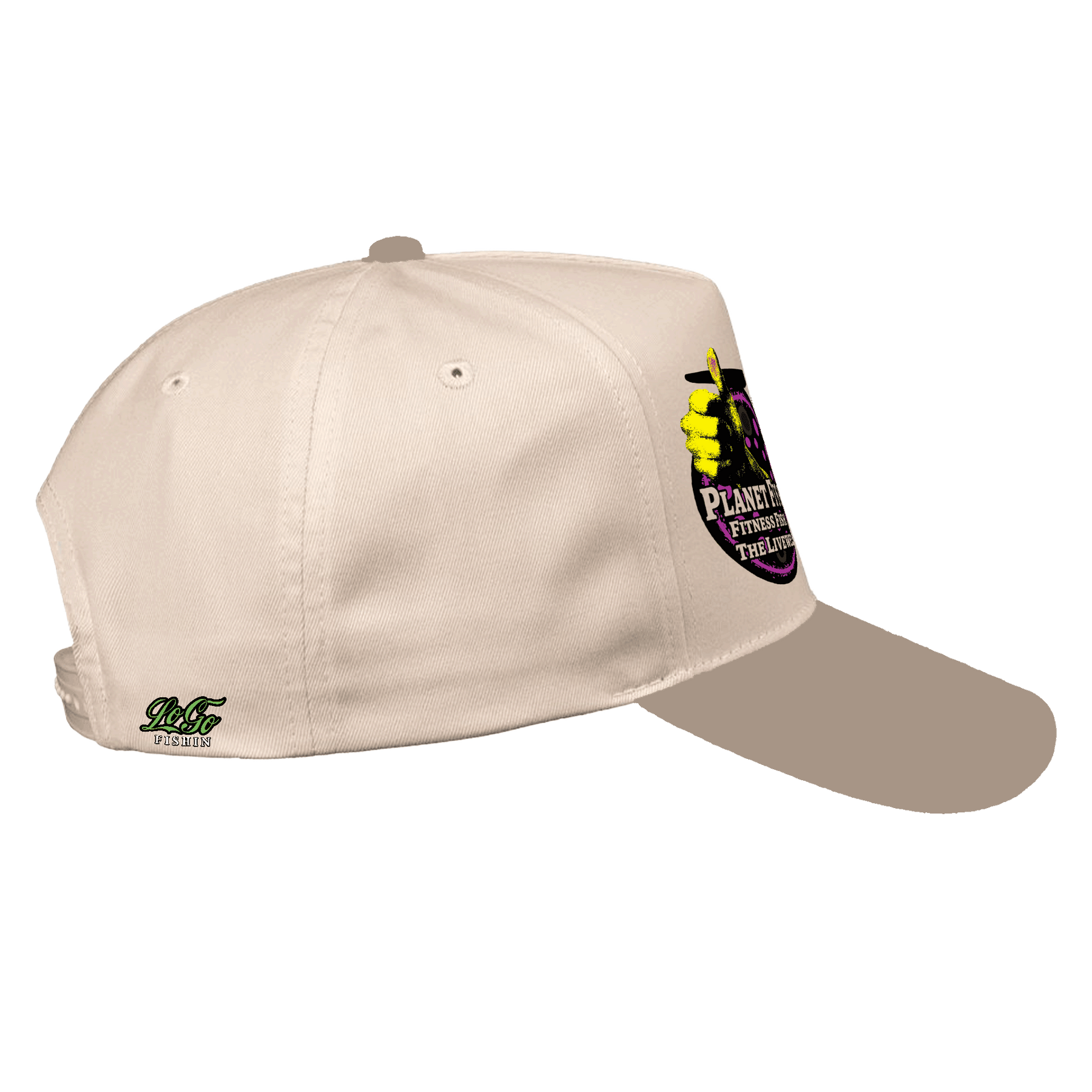 Planet Fishin LoGo Dad Caps