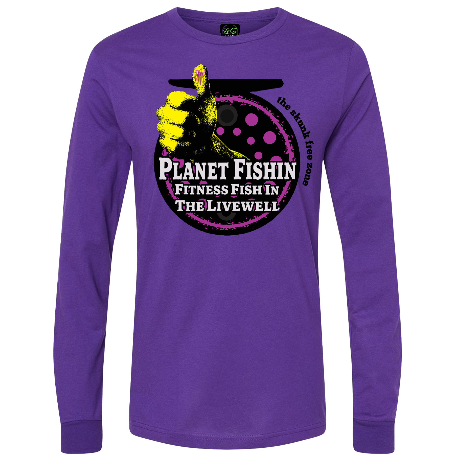 Planet Fishin LoGo Long Sleeve Shirts