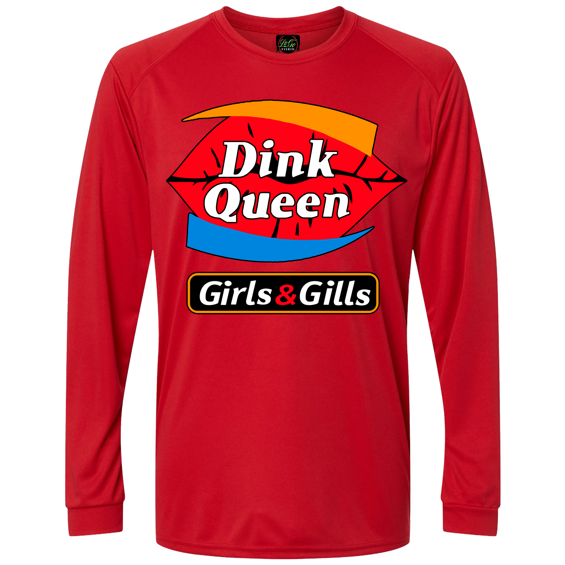 Dink Queen Long Sleeve LoGo Shirts