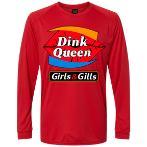 Dink Queen Long Sleeve LoGo Shirts